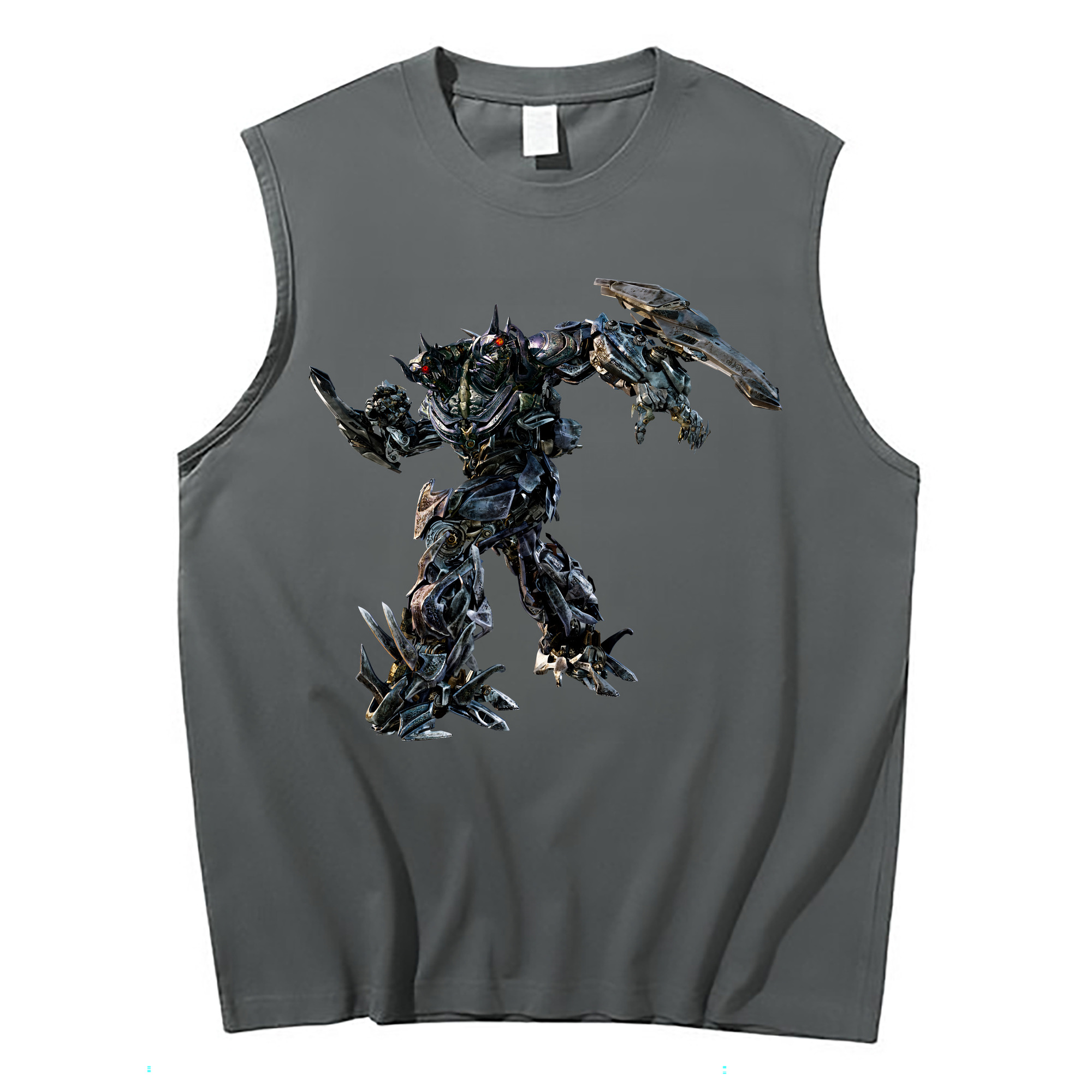 （画像用） Transformers トランスフォーマー コットン100％タンクトップ（フロントプリント）